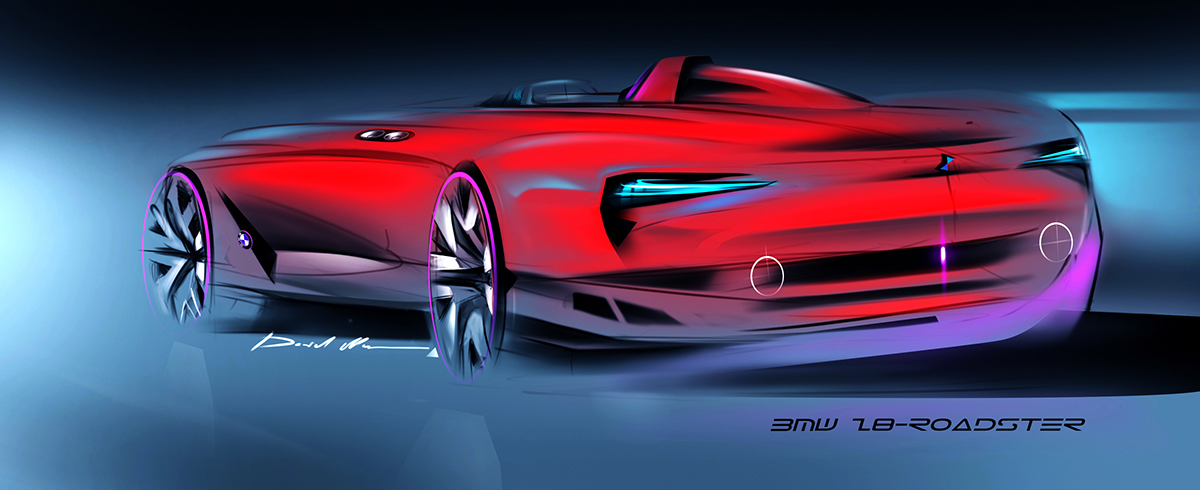 Automatic design，Visual design，Hand drawn rendering，Beautiful and fashionable，industrial product，