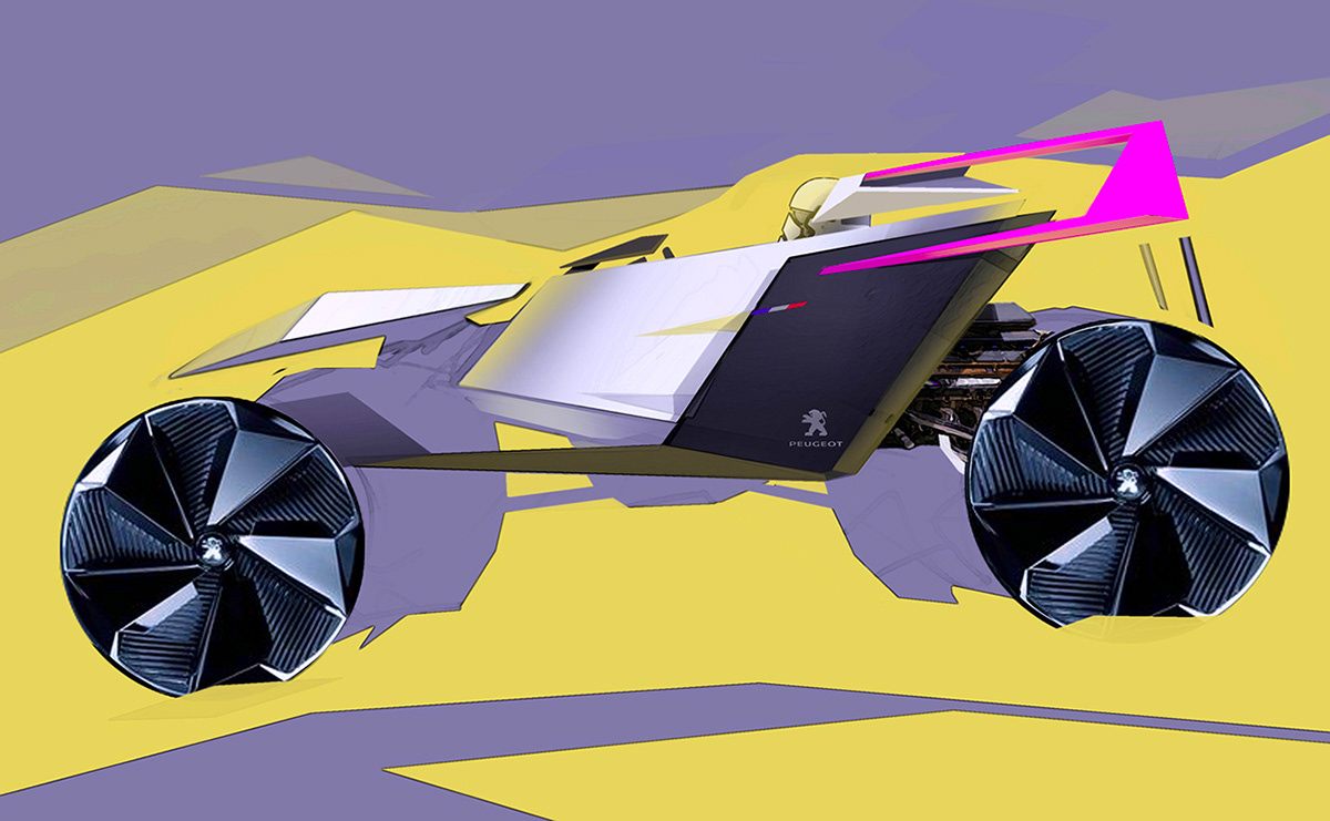 automobile，Hand drawn，sample reels，