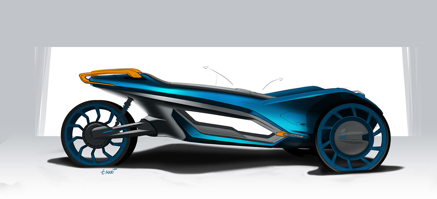 Automatic design，Visual design，Hand drawn rendering，Beautiful and fashionable，industrial product，