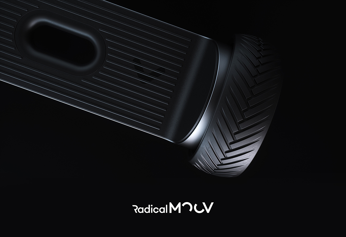 industrial design，vehicle，Radical MOOV，Electric balance vehicle，