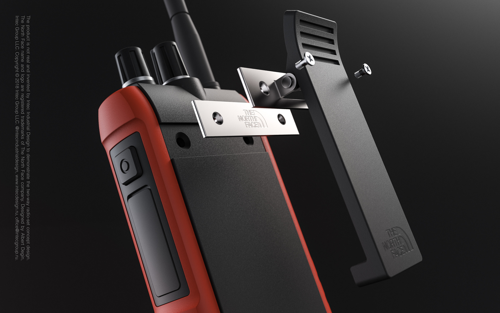 THE NORTH FACE，walkie-talkie，Two way radio，