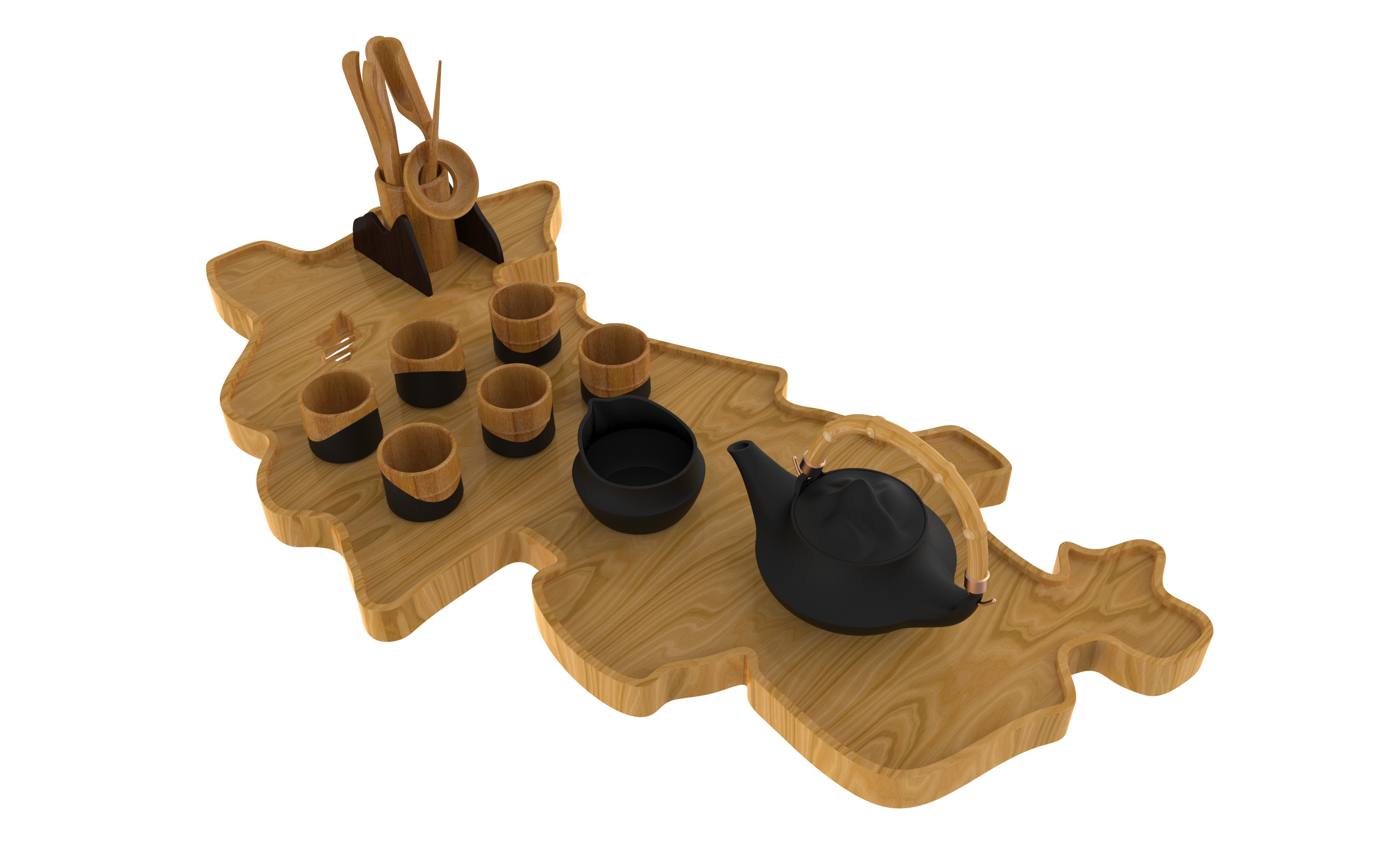 Deqing，Bi Sheh，tea set，