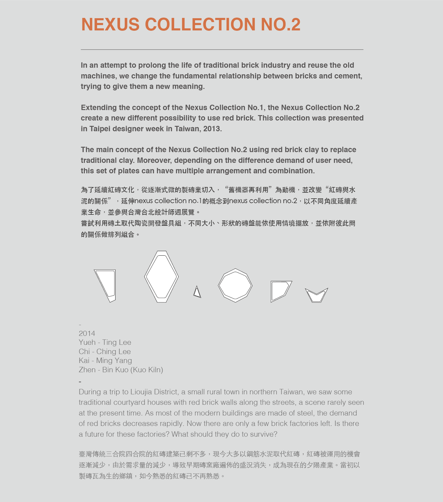 red brick，plate，handicraft，