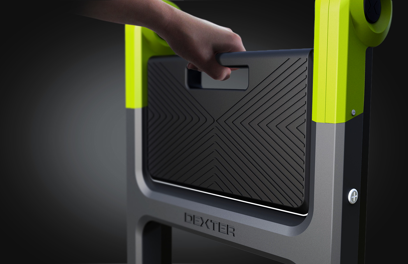 Pascal Ruelle，ladder，fold，portable，