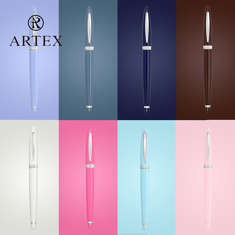 ARTEX，雅特仕，钢笔，多色，缤纷，