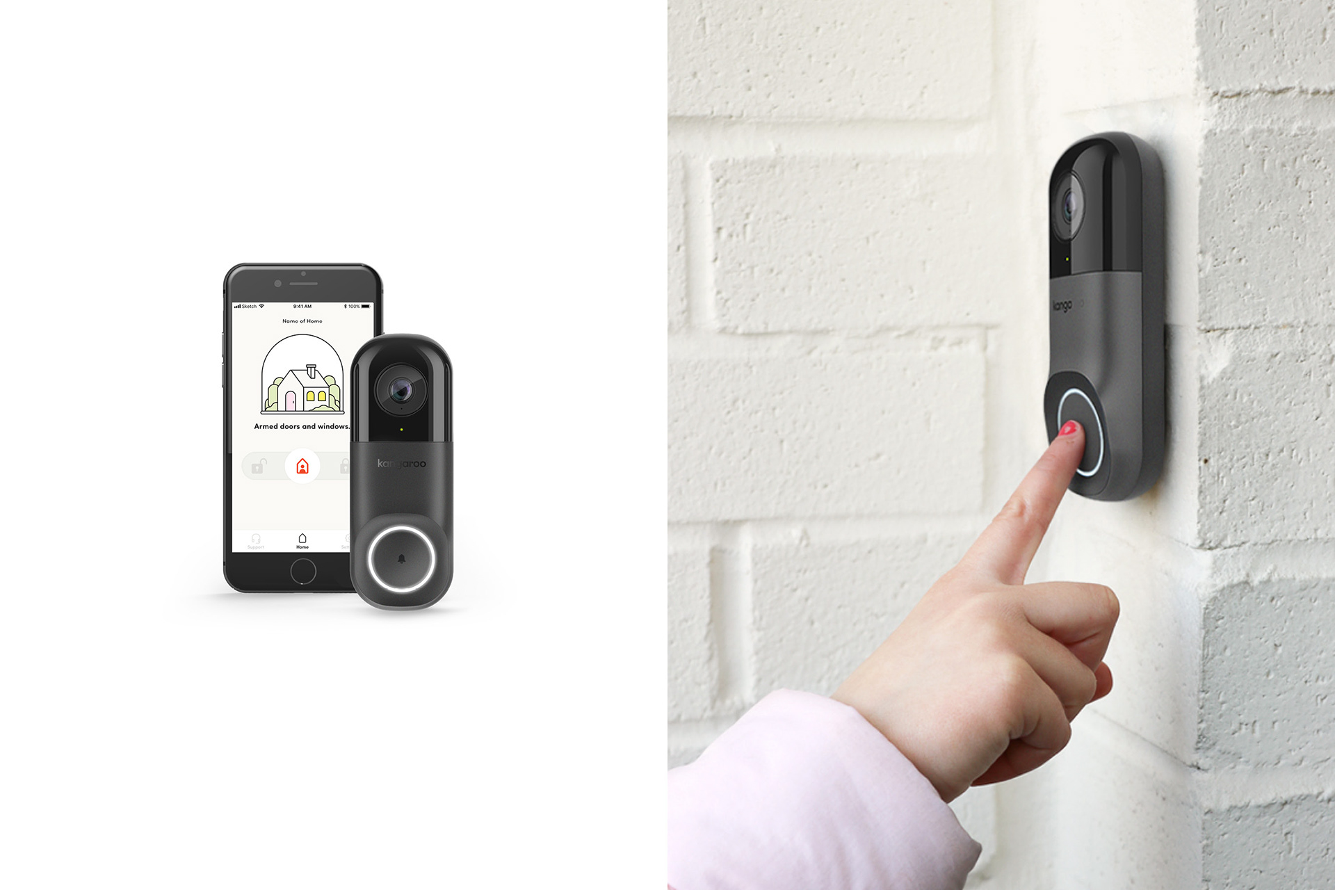 product design，Digital，Family safety system，Kangaroo，