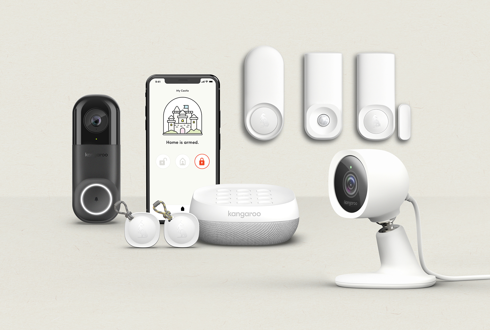 product design，Digital，Family safety system，Kangaroo，