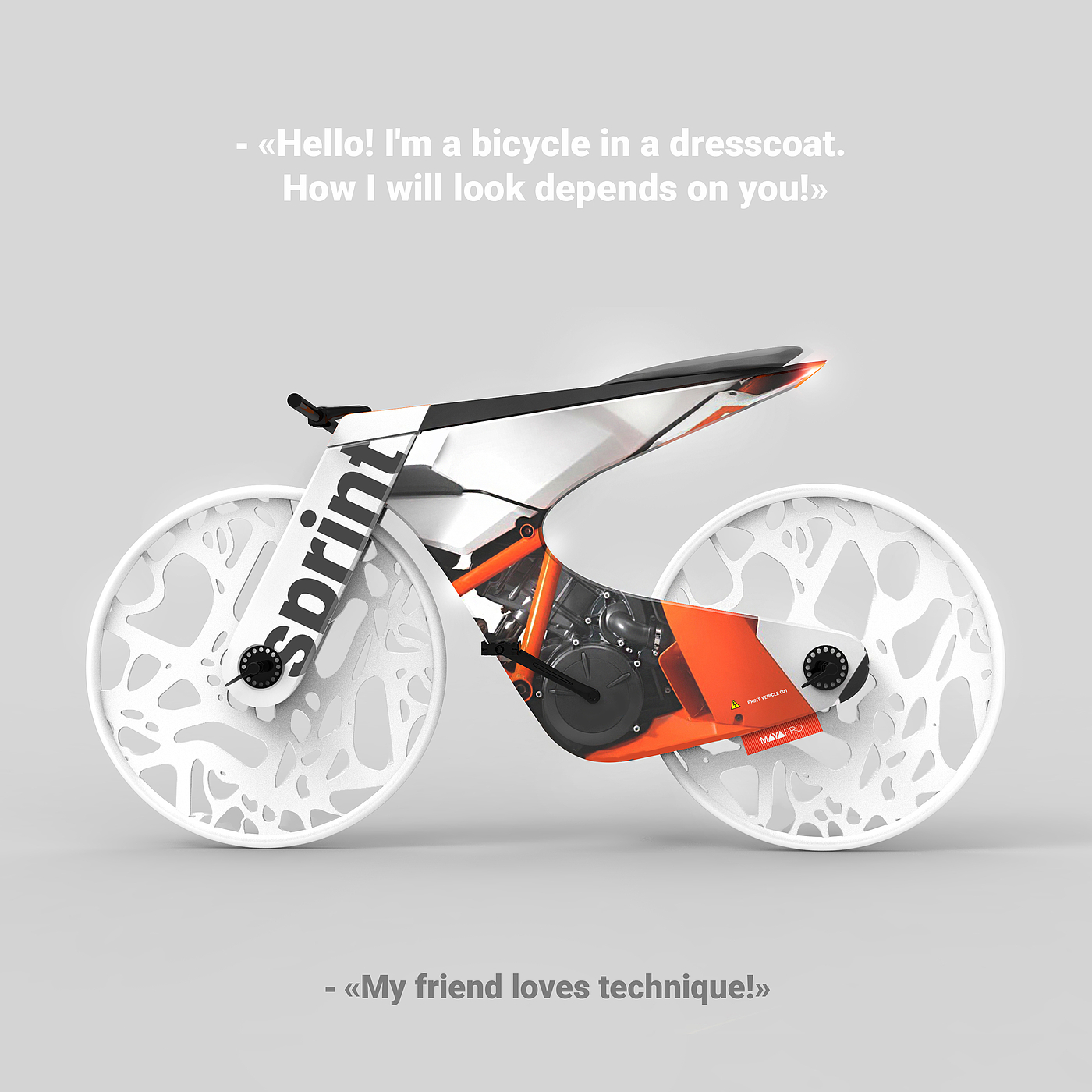 Sprint，Bicycle，vision，