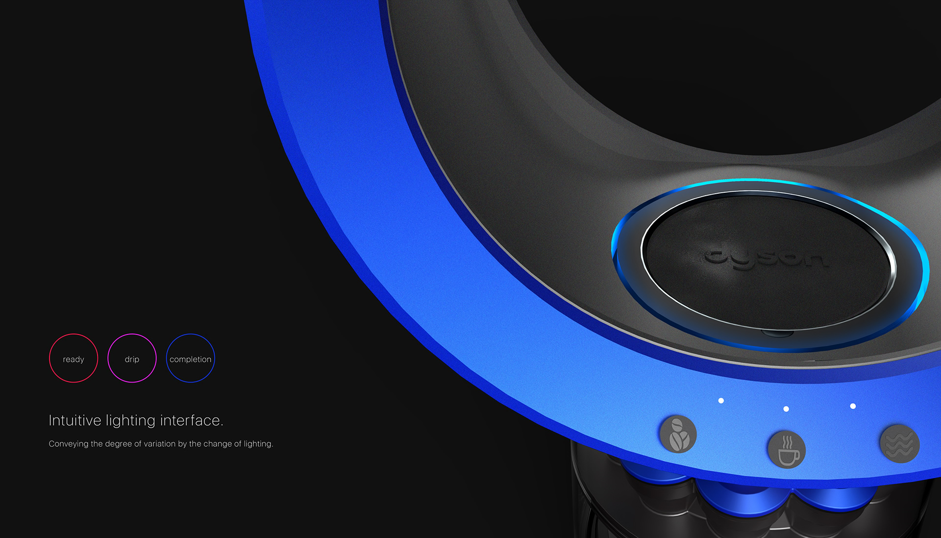 conceptual design，Coffee machine，Dyson，dysone，