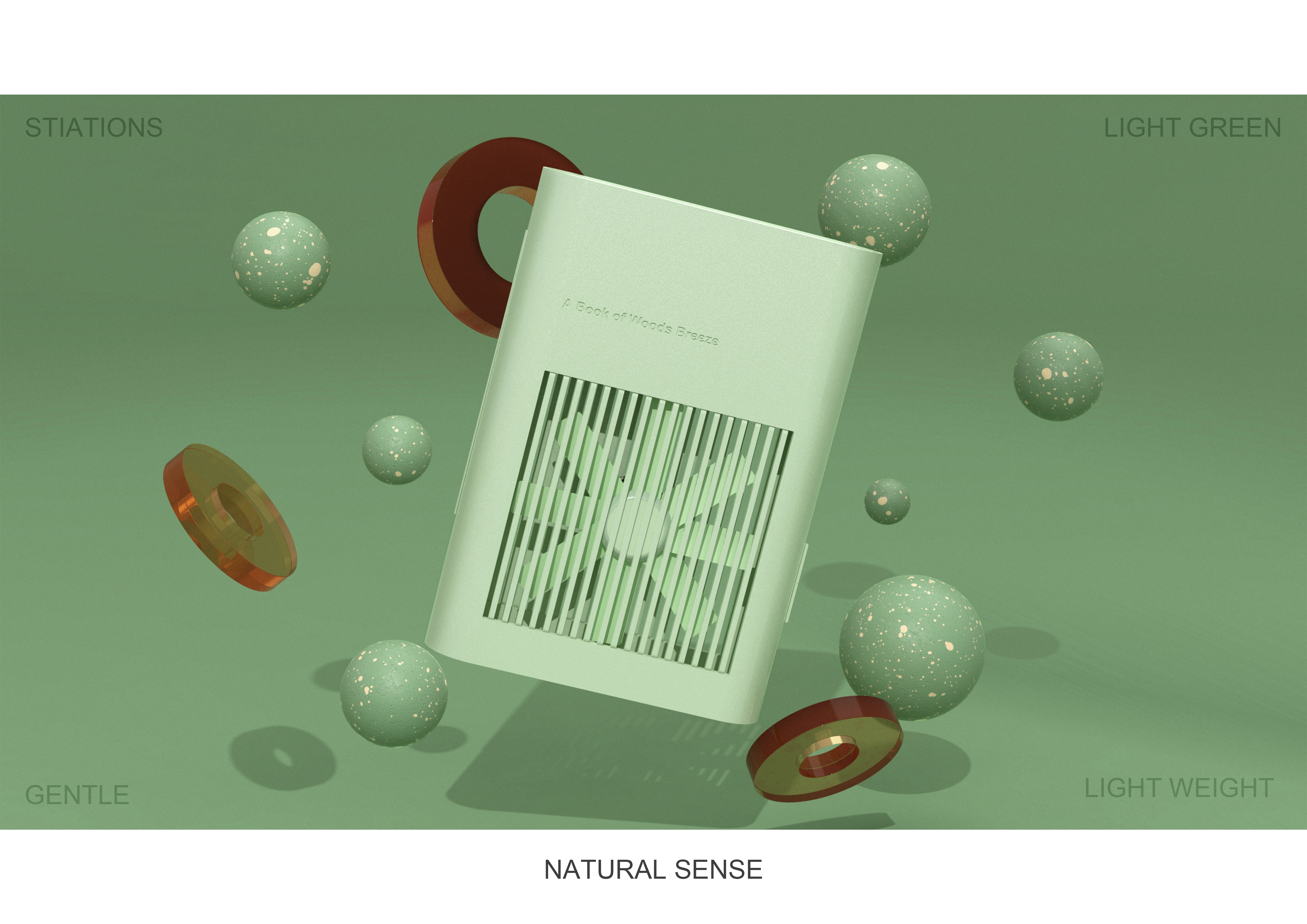 product design，Fan，Keyshot rendering，Late PS，Rhinoceros modeling，