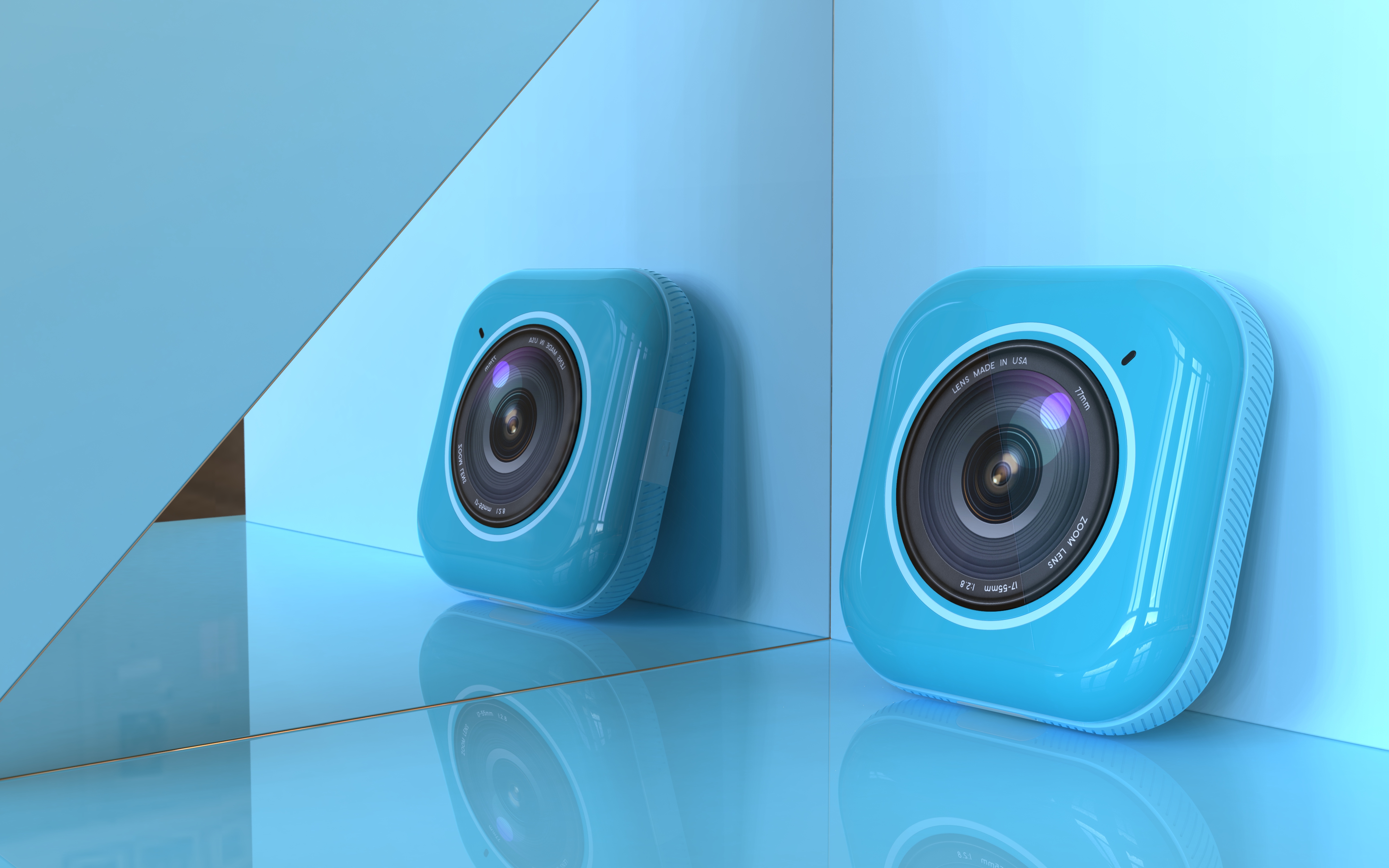 camera，Rhinoceros modeling，Late PS，Render，keyshot，