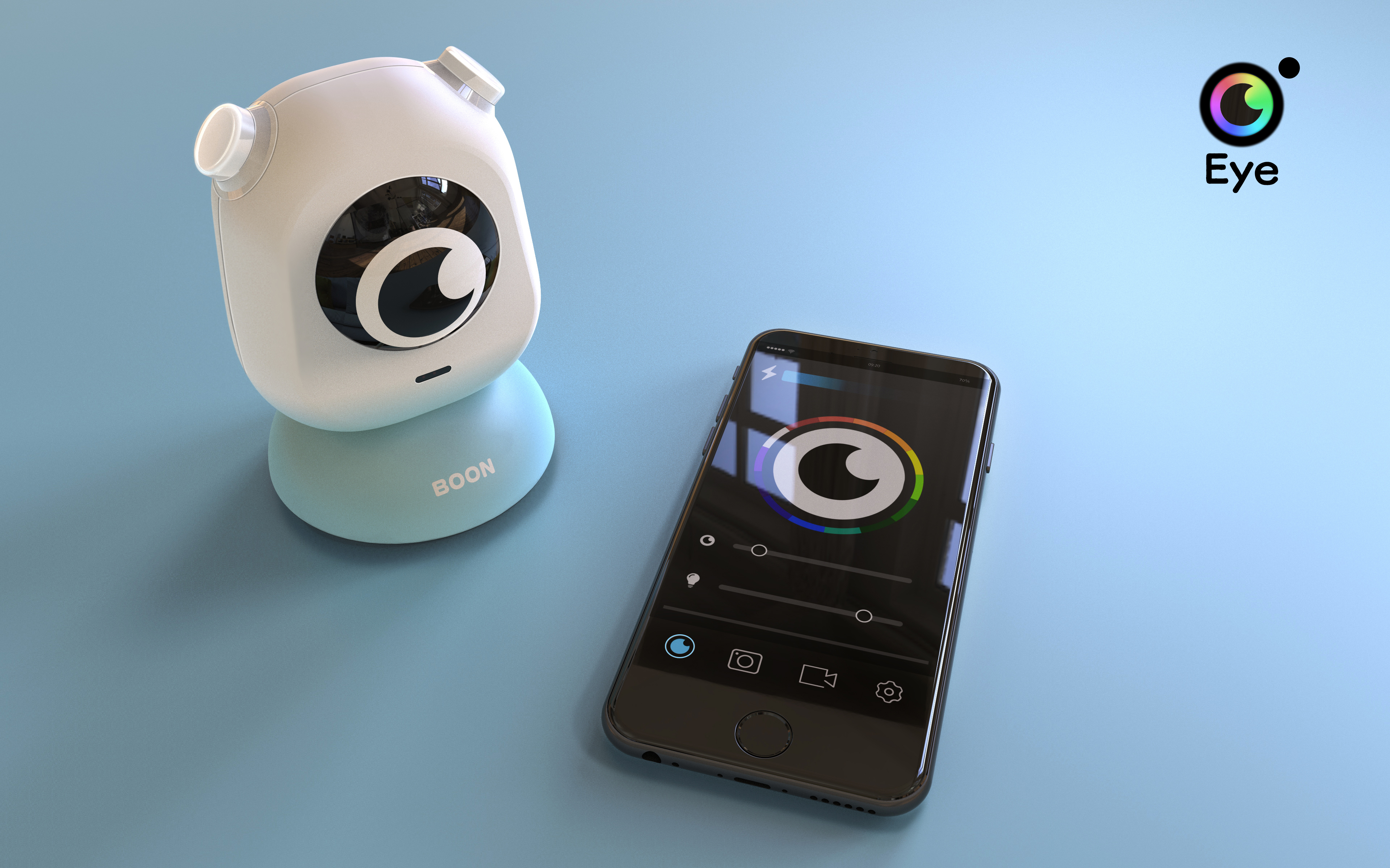 Keyshot rendering，Late PS，product design，camera，Rhinoceros modeling，