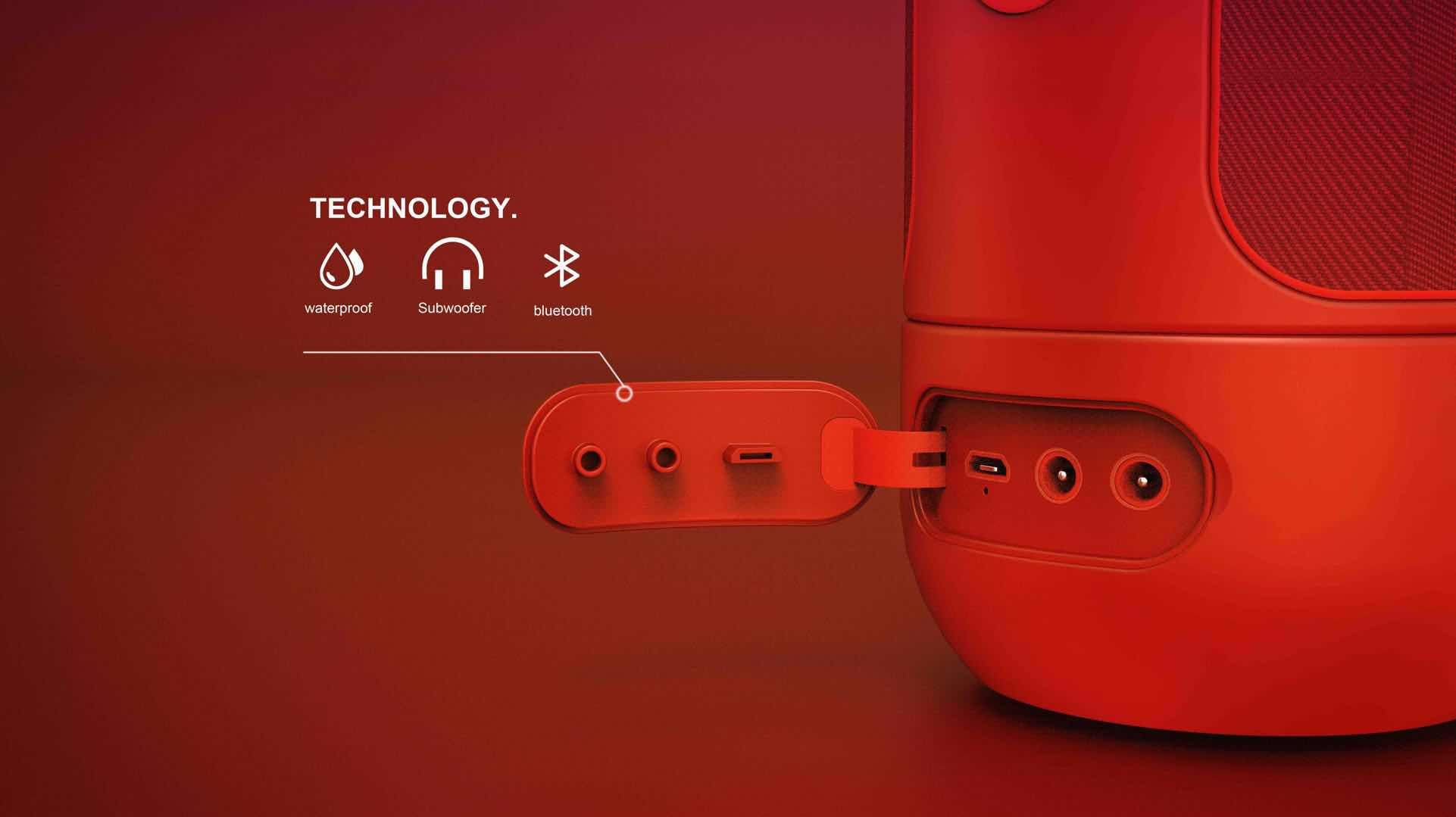 A touch，product design，Keyshot rendering，Late PS，sound design ，loudspeaker box，