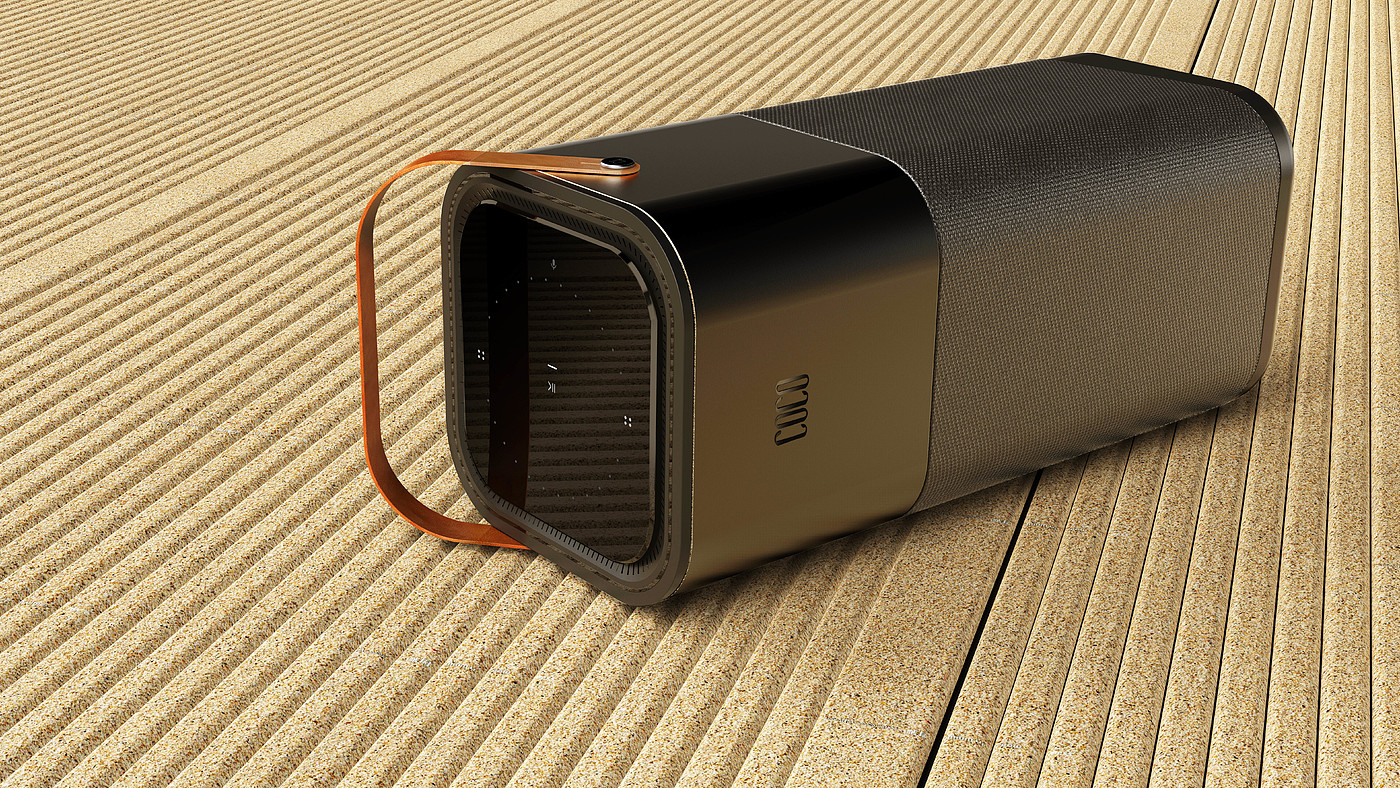 modeling，loudspeaker box，loudspeaker box，A touch，Late PS，Keyshot rendering，product design，