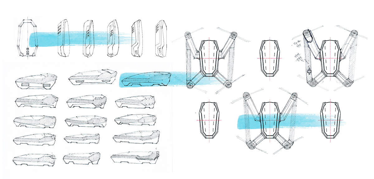 Bosch ，conceptual design，UAV，Box x，