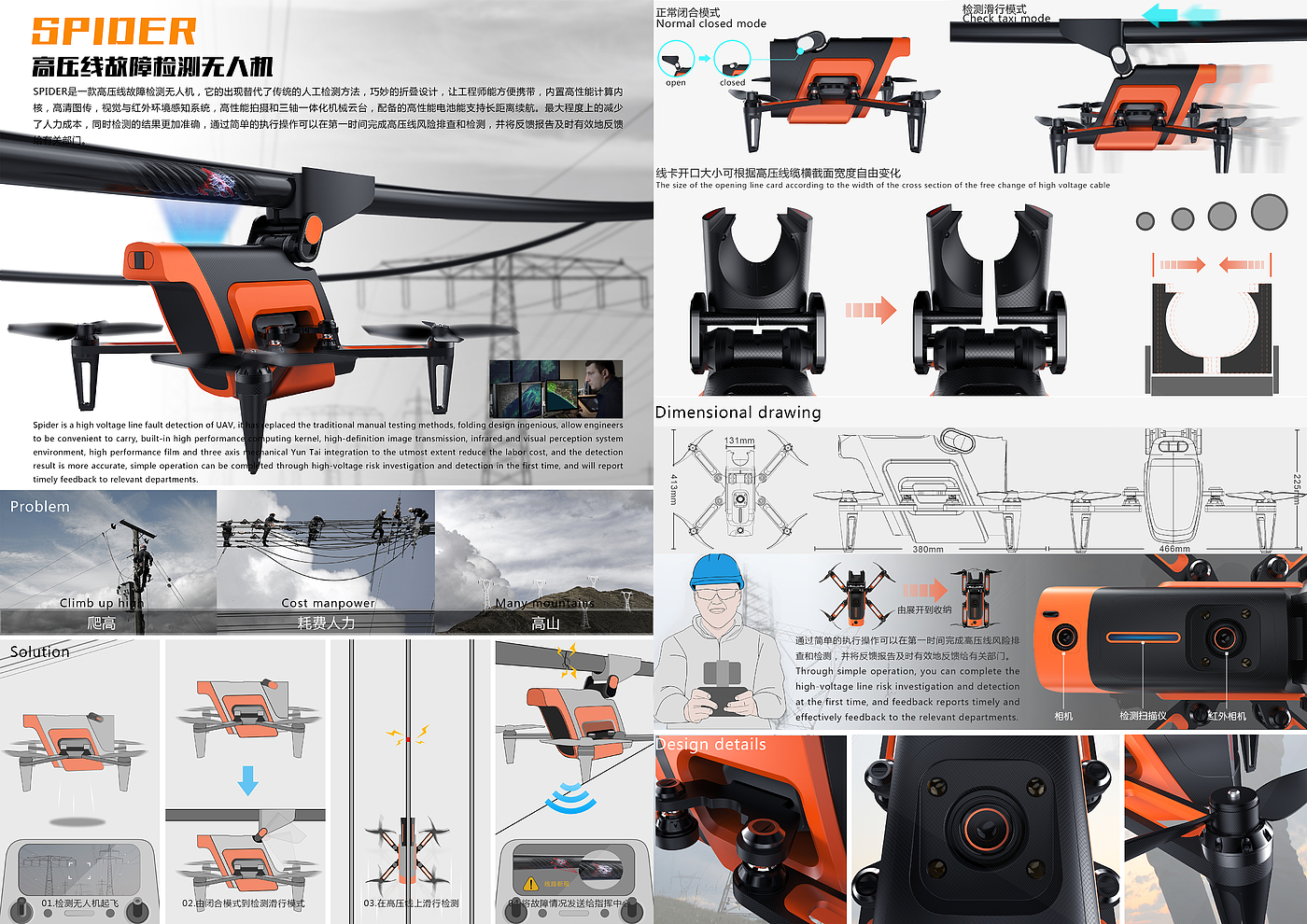 Industrial Design Competition，match，Late PS，A touch，Keyshot rendering，product design，Aerocraft，UAV，