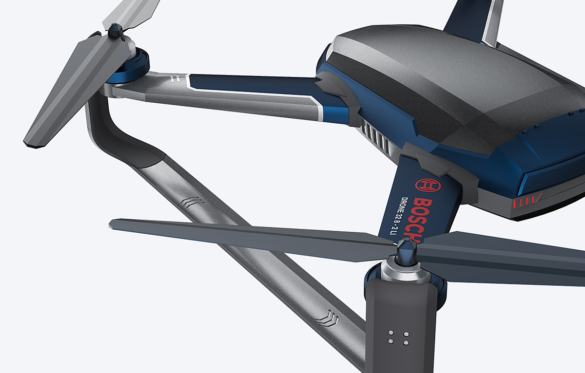 Bosch ，conceptual design，UAV，Box x，