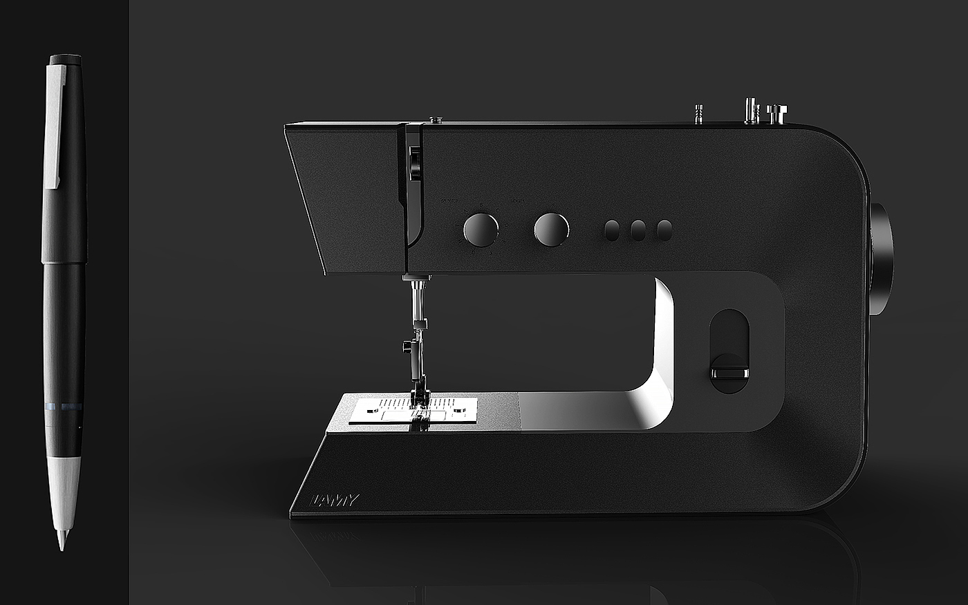 Sewing machine，industrial design，product design，