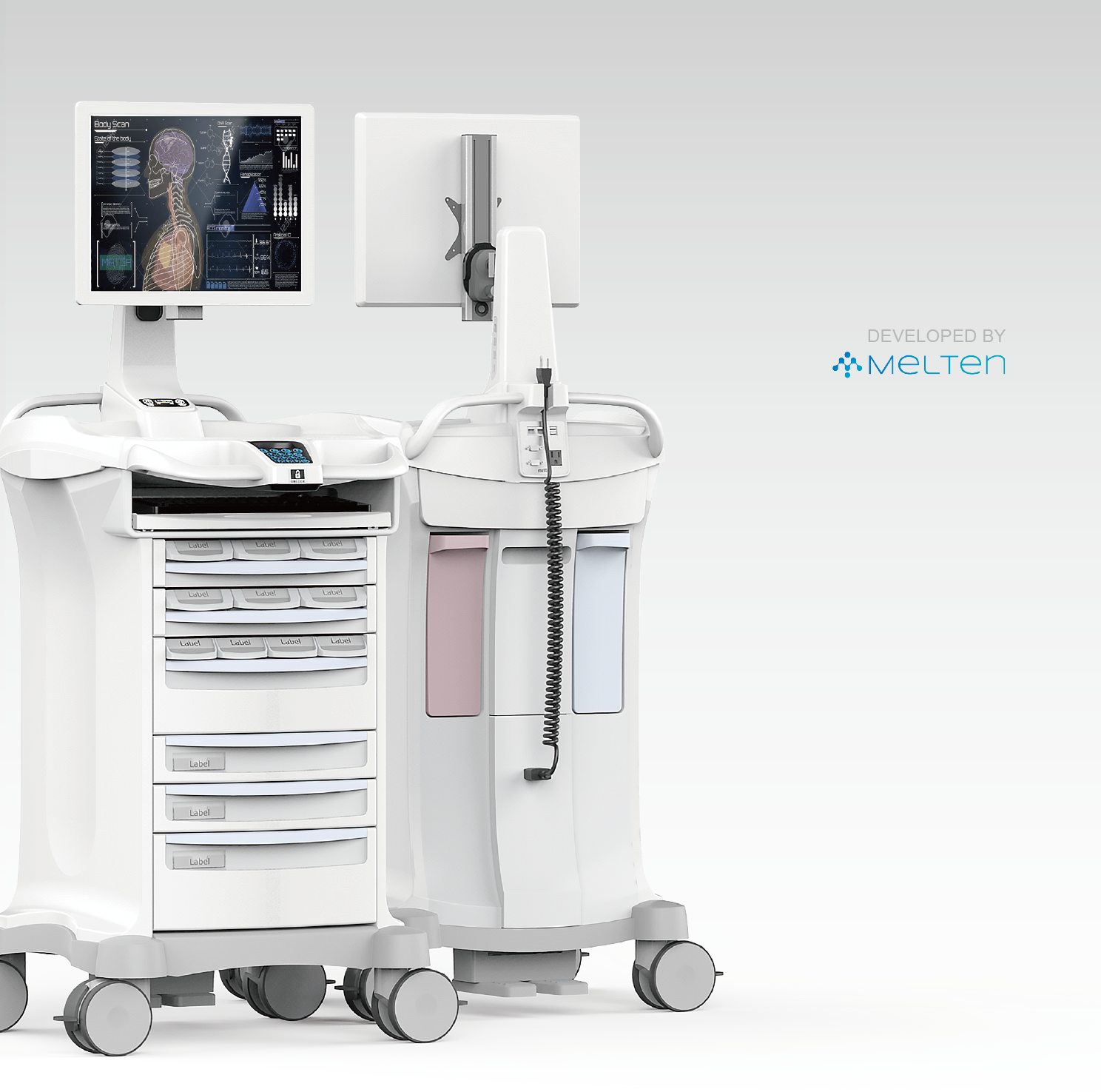 Medical equipment，white，intelligence，