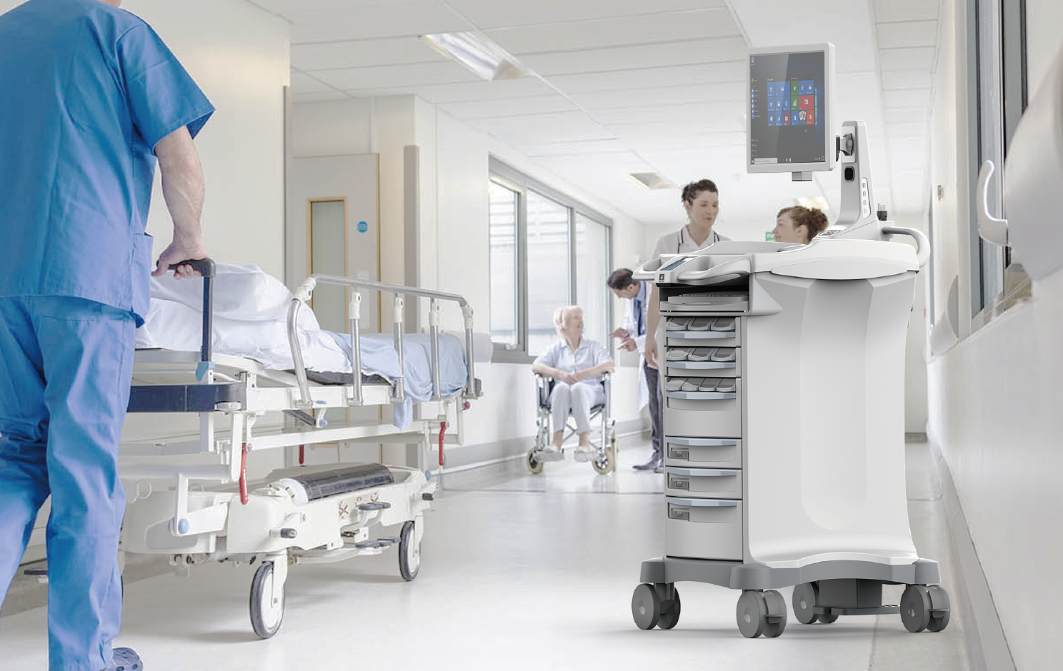 Medical equipment，white，intelligence，