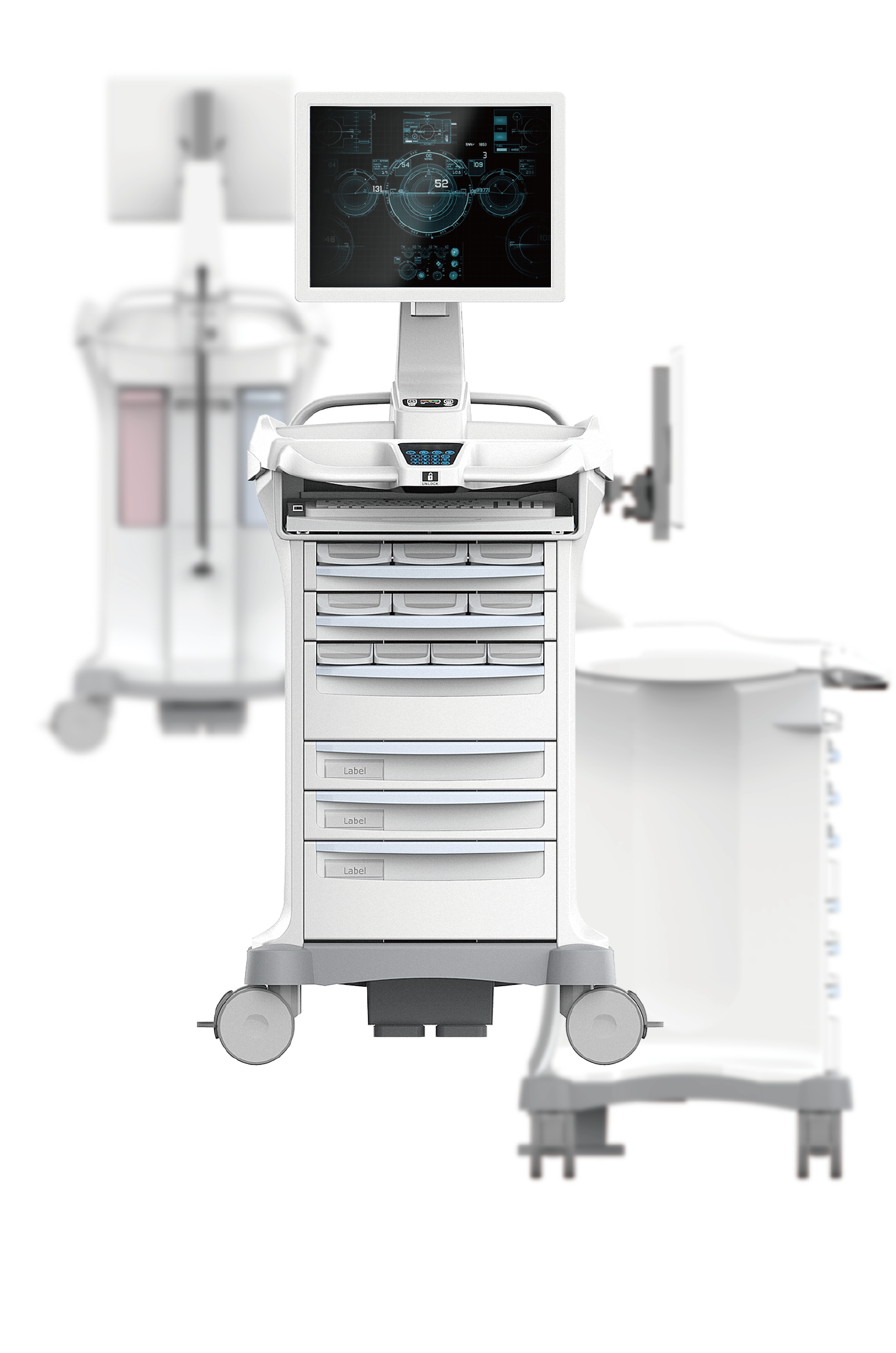 Medical equipment，white，intelligence，