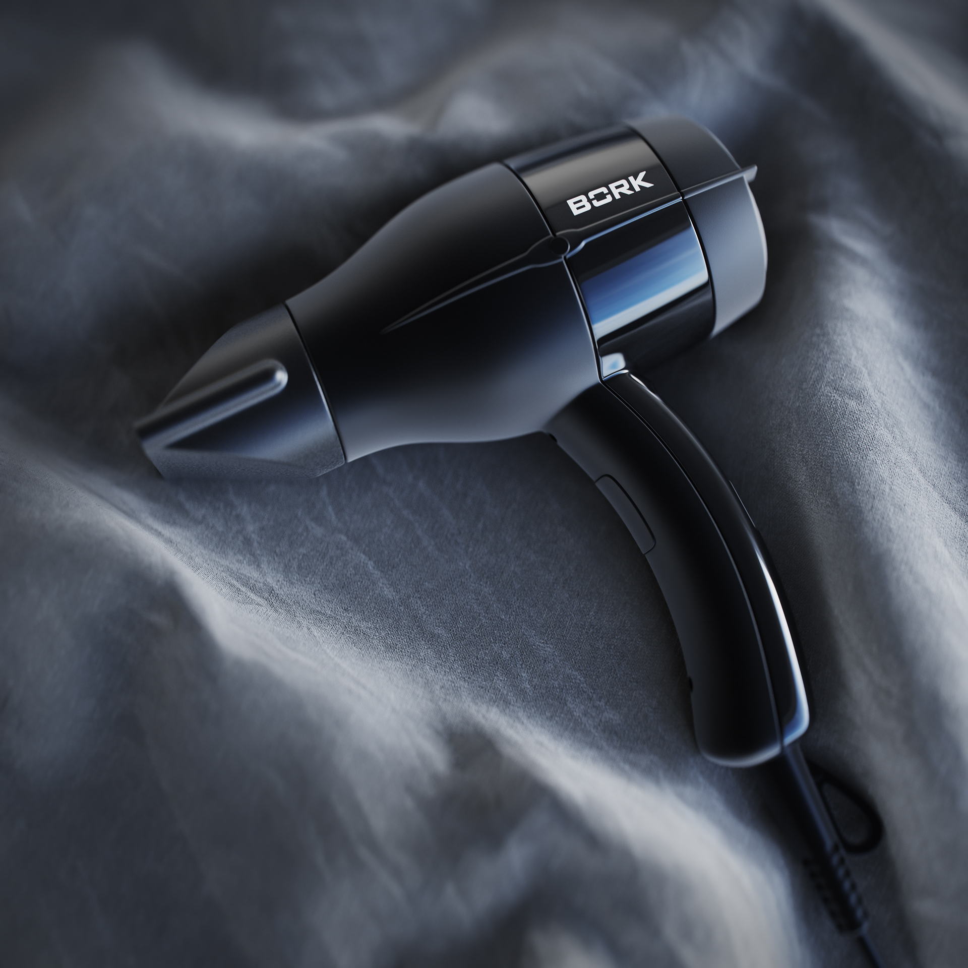 hair drier，black，Bork D700，