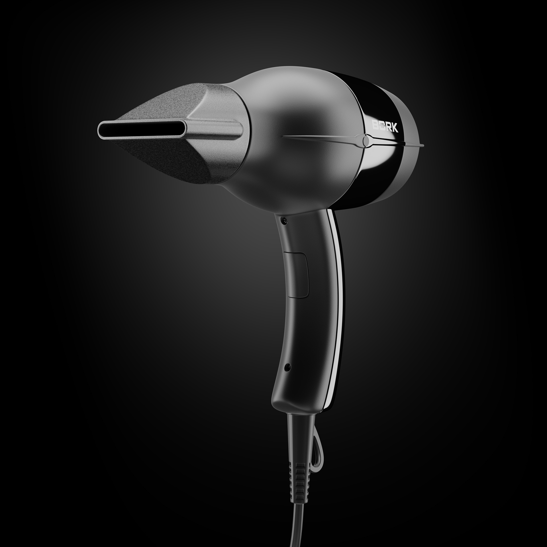 hair drier，black，Bork D700，