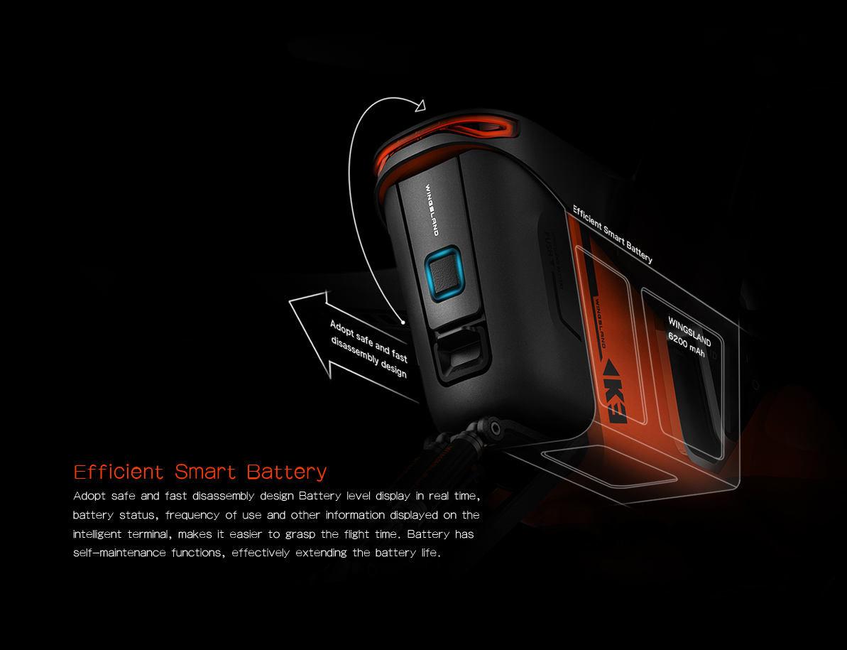 wingsland，Aerial photography，Aerocraft，UAV，Four axis，Digital，science and technology，