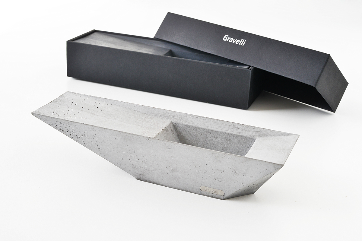 ashtray，concrete，geometry，