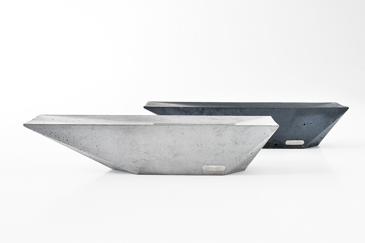 ashtray，concrete，geometry，