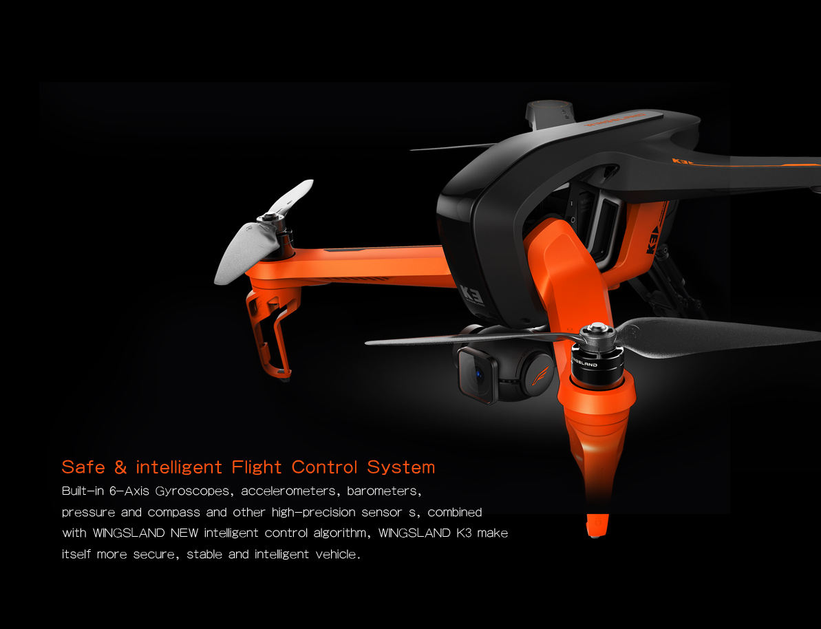 wingsland，Aerial photography，Aerocraft，UAV，Four axis，Digital，science and technology，