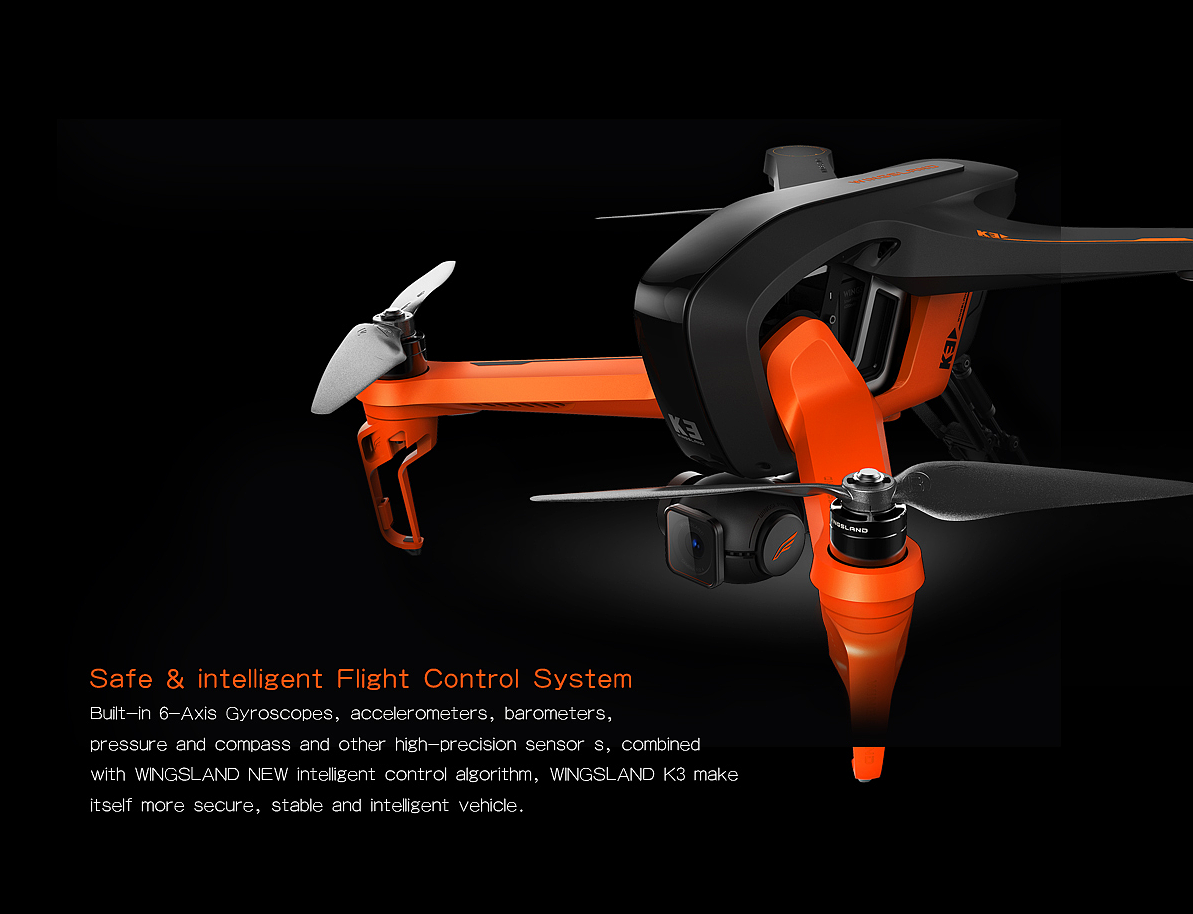 wingsland，Aerial photography，Aerocraft，UAV，Four axis，Digital，science and technology，