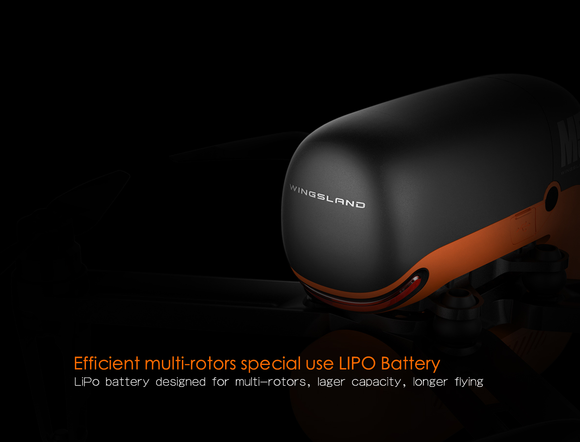 wingsland，Aerial photography，Aerocraft，UAV，Four axis，Digital，science and technology，