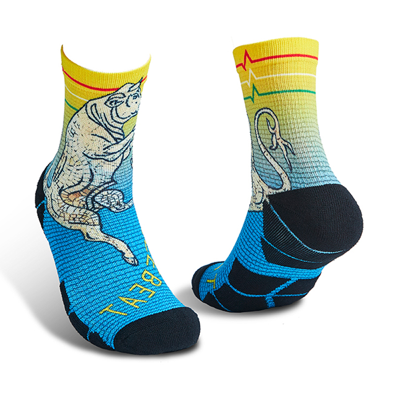 Sports, city, fresh air，Socks，trend，