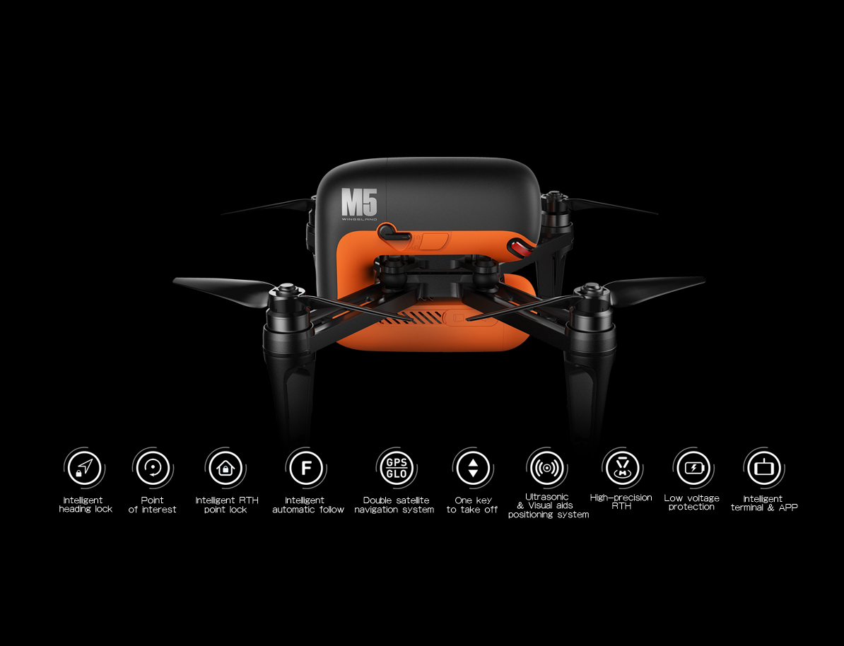 wingsland，Aerial photography，Aerocraft，UAV，Four axis，Digital，science and technology，