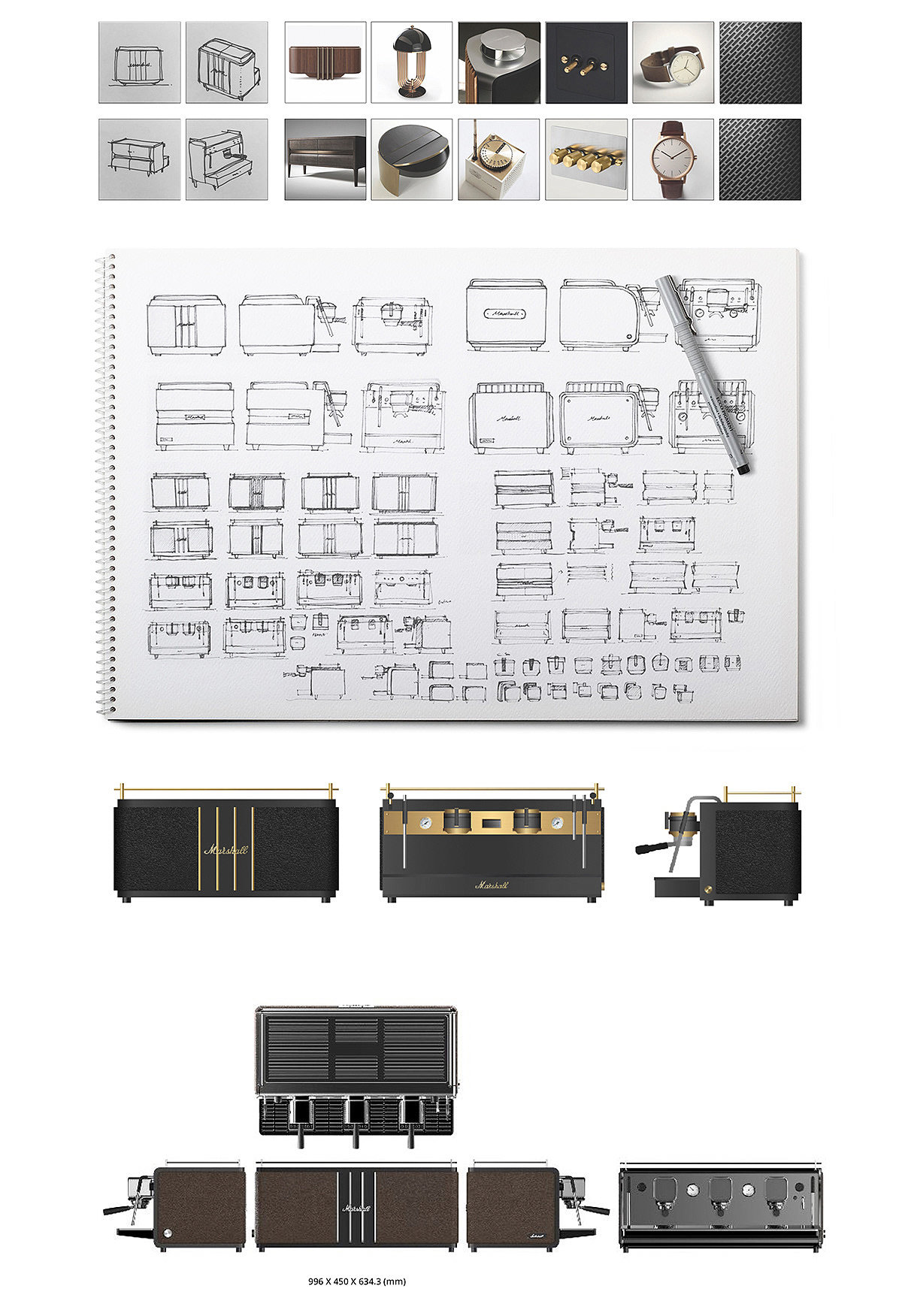 厨房电器，家用电器，咖啡机，marshall，