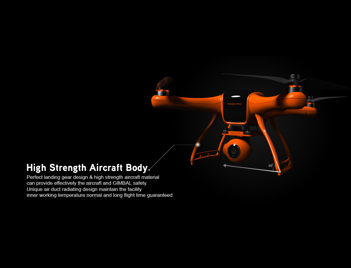 wingsland，Aerial photography，Aerocraft，UAV，Four axis，Digital，science and technology，
