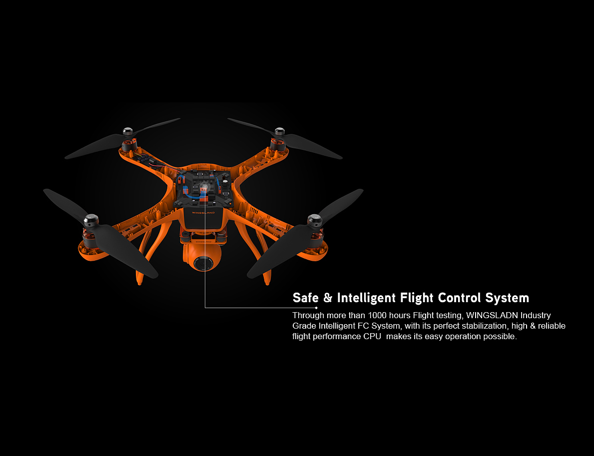 wingsland，Aerial photography，Aerocraft，UAV，Four axis，Digital，science and technology，