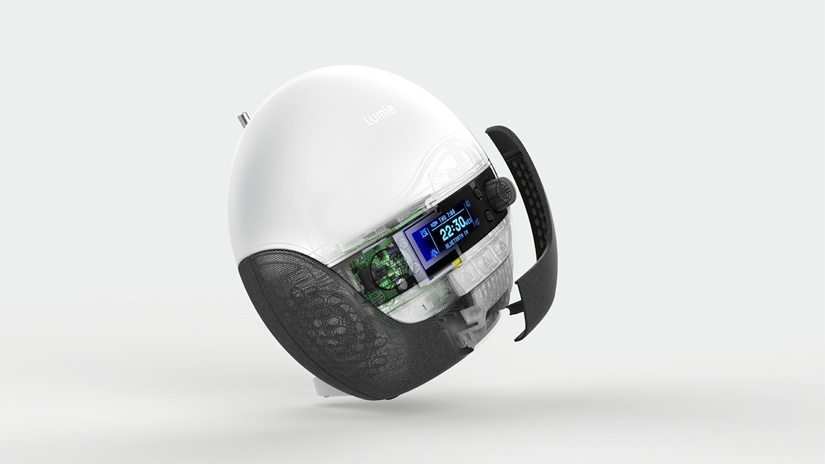 Bodyclock LUXE，loudspeaker box，Bedside lamp，Digital，