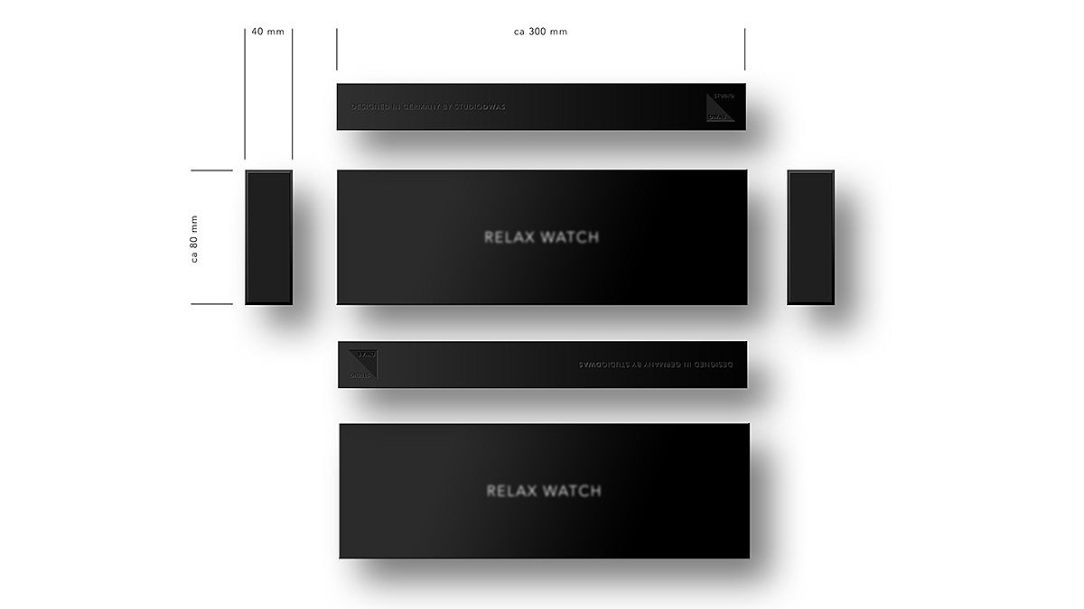 RELAX WATCH，Wristwatch，Wrist watch，product design，