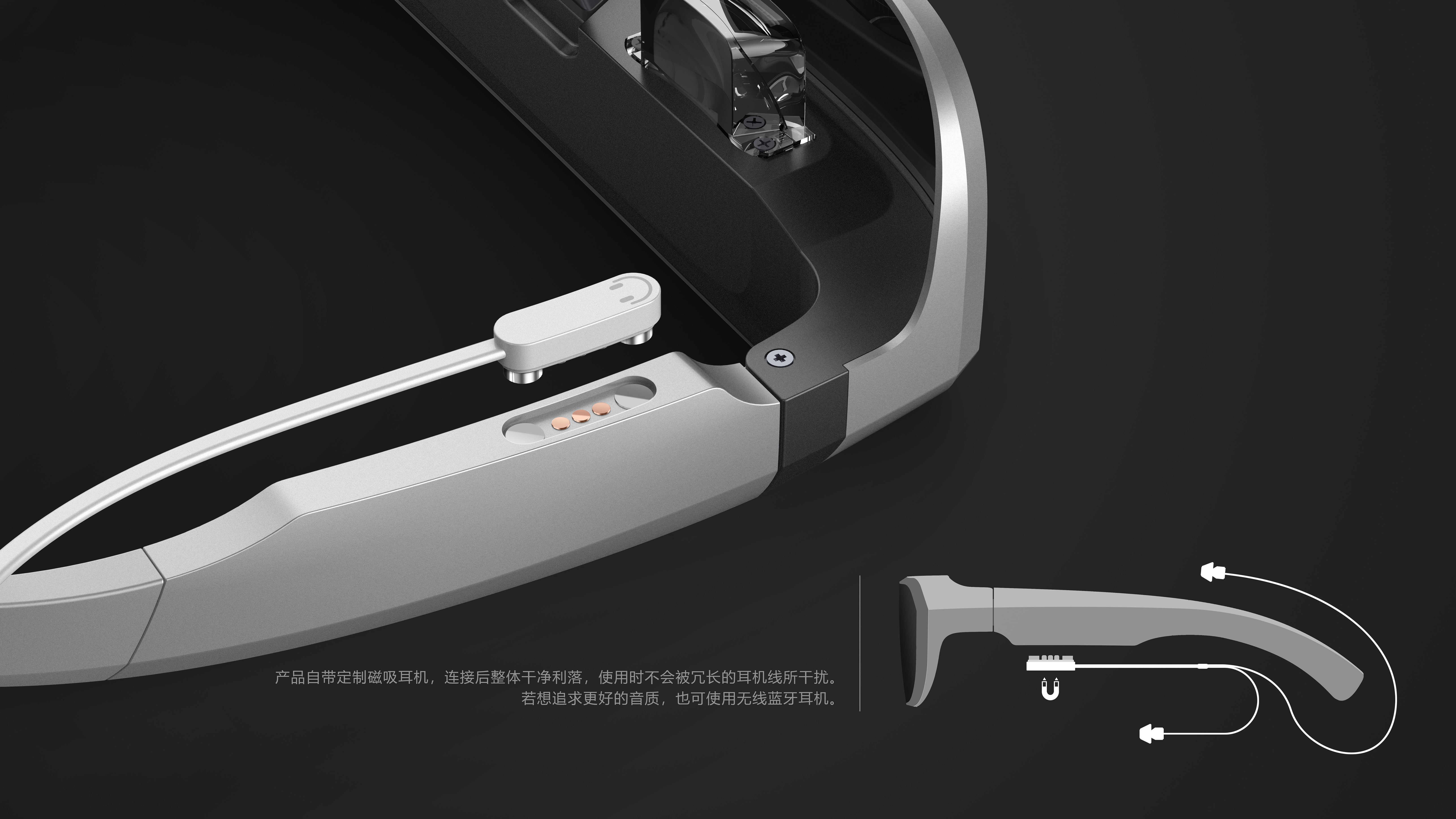 Mobile Accessories，man-machine，Split ar glasses，