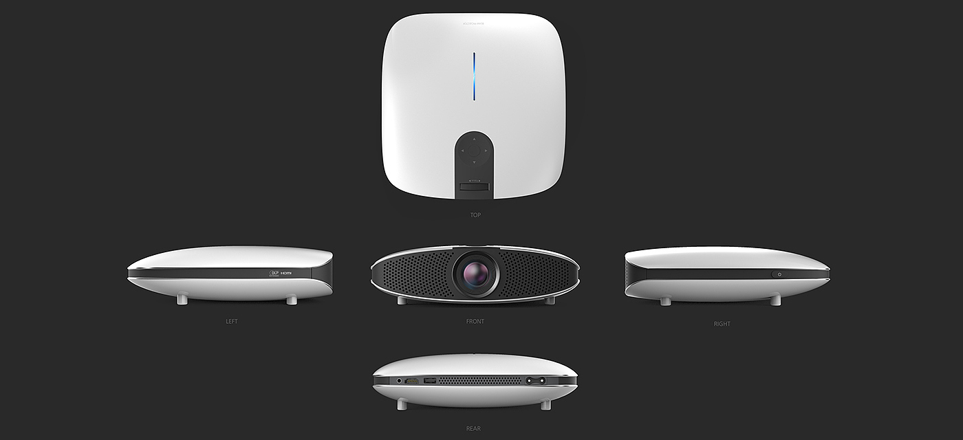 Beam projector，ufo，product design，