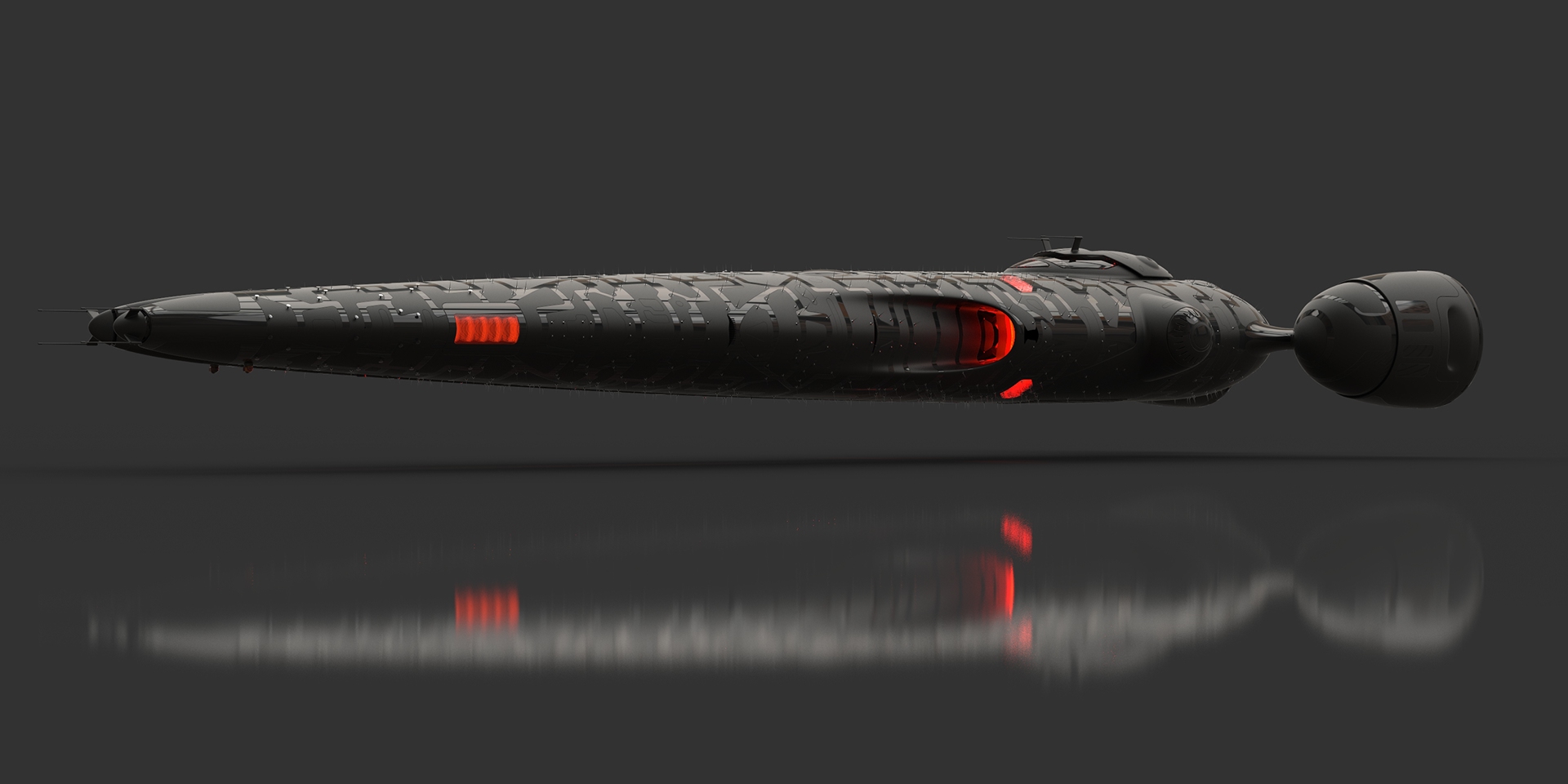 Metal，airship，3dmax，