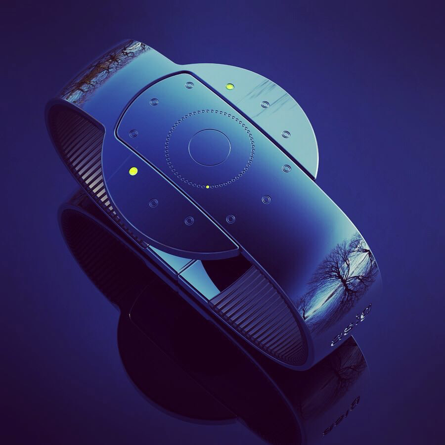 Wristwatch，Metal，intelligence，