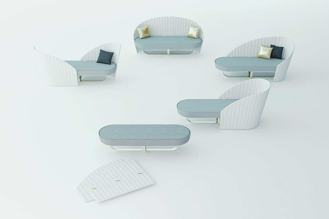 Minimalist，sofa，SHELL Sofa，