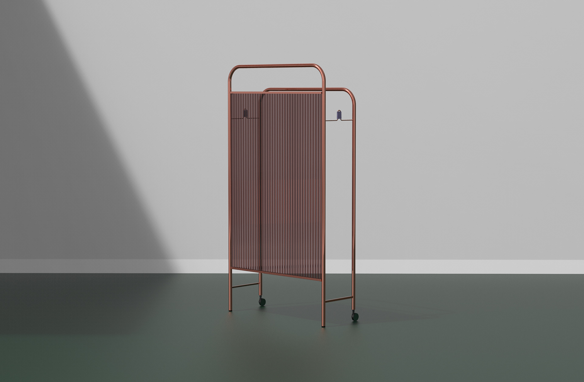 cubicle，coat hanger，See through，