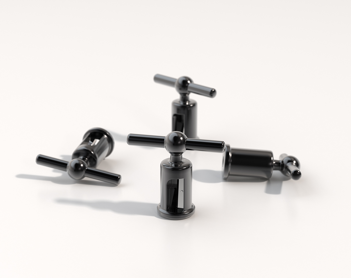 Pencil sharpener，water tap，Faucet trio，