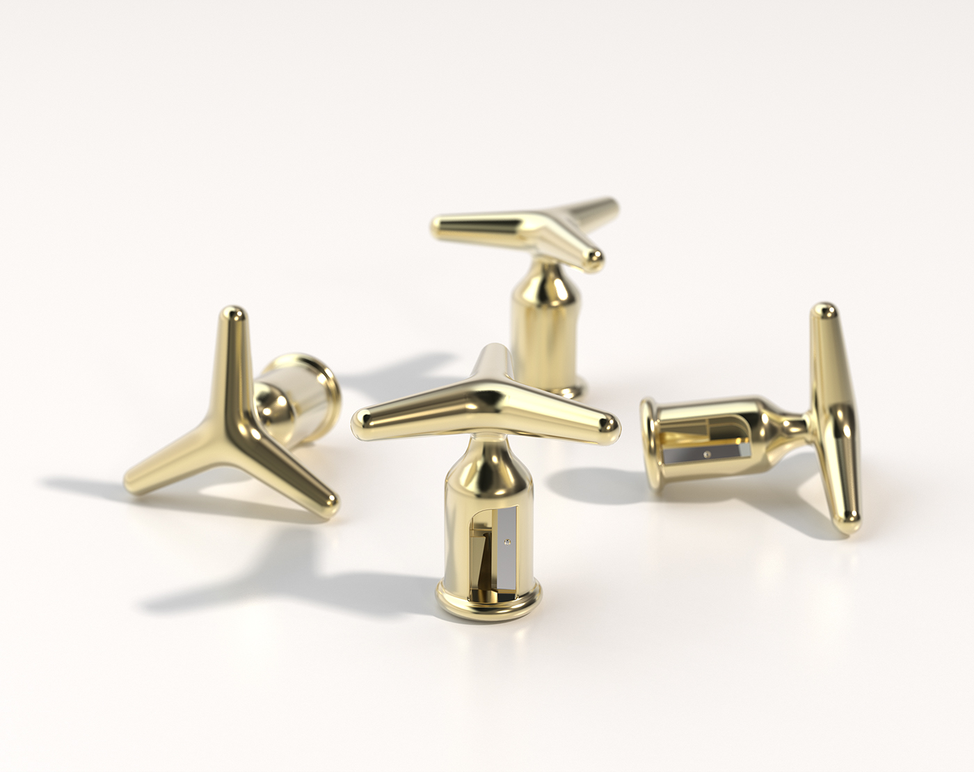 Pencil sharpener，water tap，Faucet trio，