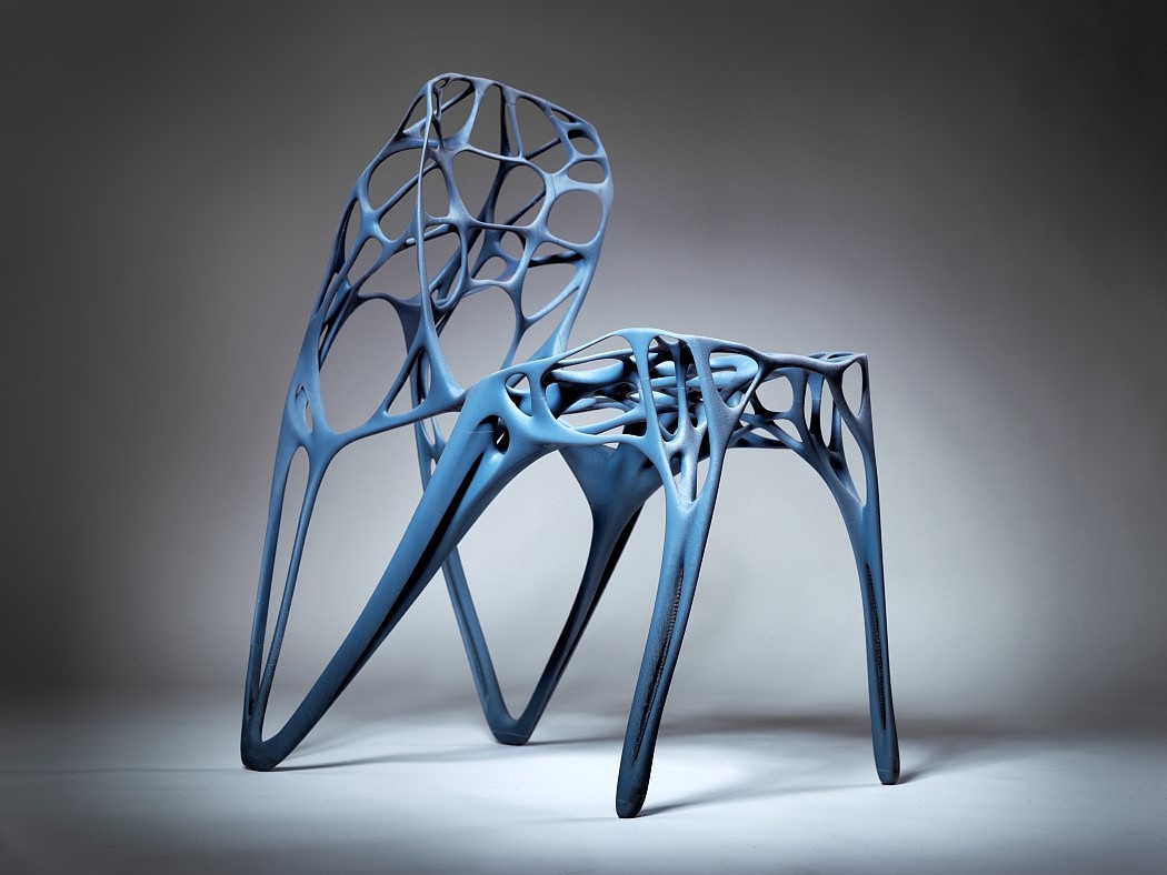 Parametric design，3D printing，bones，chair，