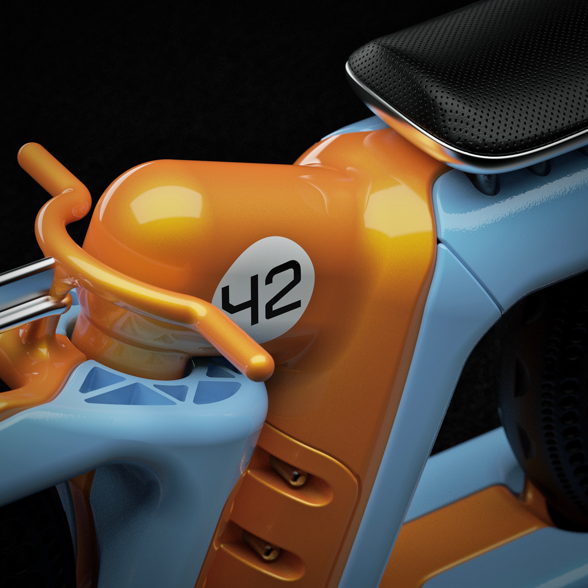 Automatic design，Metal，motorcycle，